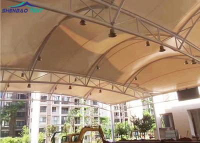 China Archy PVDF Tensile Structure Buildings for Community Sunshade for sale