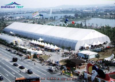 China Beweegbare pvc-Gebogen Tent 40m van Aluminiumexpo TFS Duidelijke Spanwijdte voor Grote Openluchtbevordering Te koop