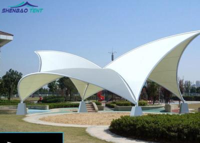 China Estruturas de telhado da tela de Toptan Flexibletensile para a paisagem do parque à venda