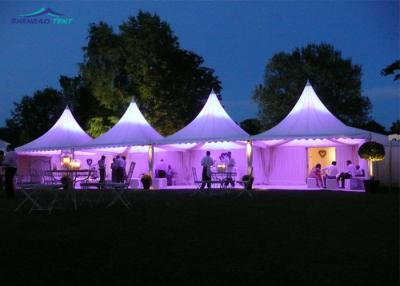 Cina Tessuto bianco di alluminio del PVC della tenda del baldacchino della pagoda per l'evento all'aperto in vendita