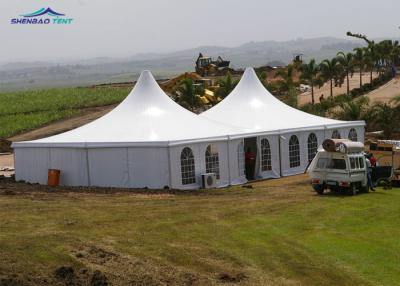 China Duik Tent van de de Partijluifel van de Aluminiumpagode de Openlucht met Witte Kleurendak/Zijwand op Te koop