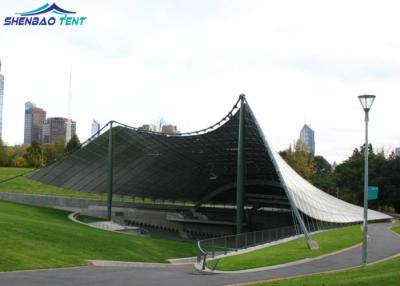 Chine Les grandes structures de tente de tissu d'architecture avec PVDF couvrent/colonnes en acier à vendre