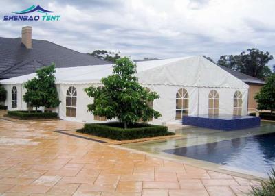 China Pvc Wall 10x30 White Party Tent , Luxury Wedding Outdoor Event Party Tent for sale