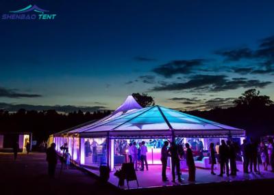 Cina Tenda di alluminio romantica della portata della radura della struttura per nozze e partito con la decorazione interna in vendita