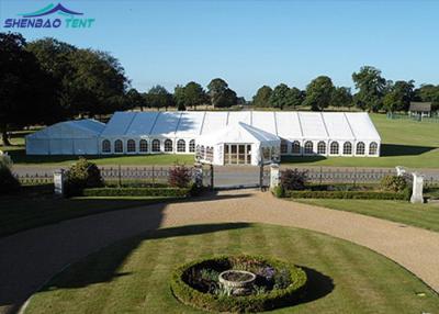 China Big Clear Span Aluminium Structure Marquee Event Tent With PVC Clear Windows for sale