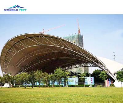 China PTFE Tensile Membrane Structures For Outdoor Permanent Sports Field for sale