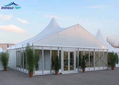 China Church Festival Marquee Party Tent , Trade Show Conference Glass Wall Tent for sale