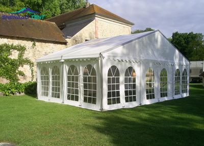 China Luxury White Outdoor Wedding Marquee Party Tent 15m X 20m UV - Resistant for sale