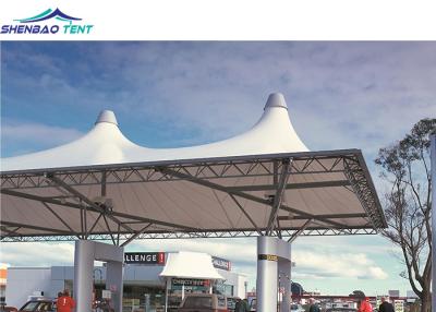 China Outdoor Tension Membrane Structures , High Speed Way Entrance Canopy Tent for sale