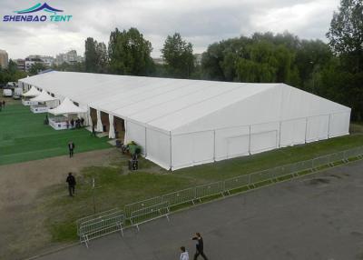 China 1000 People Large Marquee Tent , White PVC Roof Cover Outdoor Luxury Party Tents for sale