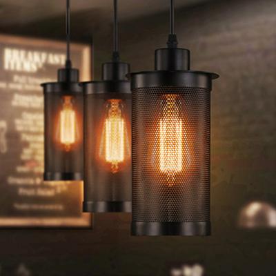 China Modern American industrial style aisle staircase decorative porch lighting attic bar barbed wire chandelier creative retro lighting for sale