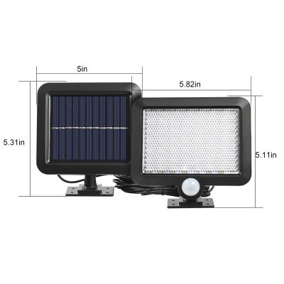 China Dropshipping Solar Garden 3 Modes 120LED COB Wall Power Lights Street Path Lamp PIR Motion Sensor Solar Garden Light Outdoor Waterproof for sale