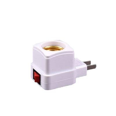 China E27 Screw Adapter Socket Lamp Base Auto Rotating Converter For Bulb Lamps Holder Mini Stage Disco LED Light EU USA Plug for sale