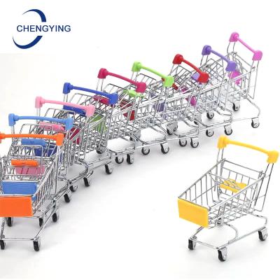 China Fashion Durable Mini Supermarket Hand Trolleys Baby Toy Kids Shopping Trolley/Child's Shopping Trolley/Mini Shopping Cart for sale