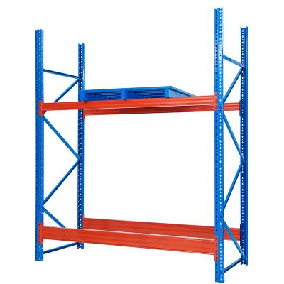 China Heavy Duty Corrosion Protection Factory Stacking Racks Commercial Warehouse Stacking Racks Shelves Metal for sale