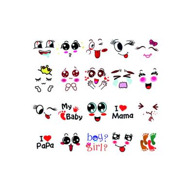 China Factory Pregnancy Week Maternity Sticker Baby Milestone Stickers Baby Bump Custom Belly Stickers for sale