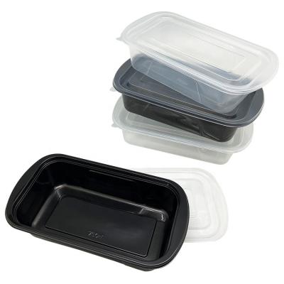 China Bento Hot Food Storage Containers Microwavable Airtight Plastic Lunch Box With Disposable Lid for sale