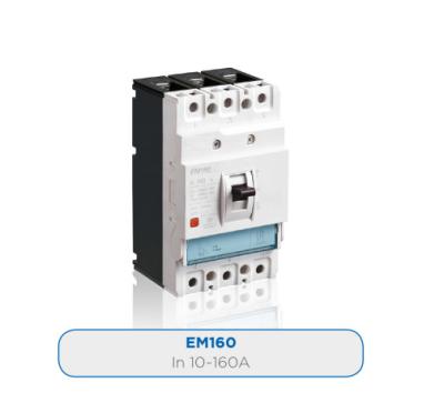 China KEMA 160A 400V EM160 Molded Case Circuit Breaker for sale