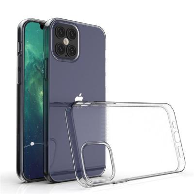 China Shockproof Clear Transparent Soft TPU Mobile Phone Cover Device Smartphone Shockproof Case For Apple iPhone 12 Pro Cover Case for sale