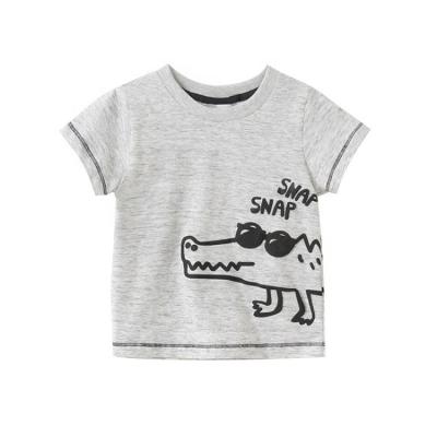 China QUICK DRY Hot Selling Baby Boy T-shirt 3-8 Year Old Wholesale Cartoon Cotton T Shorts Sleeve Various Summer Kids Clothing Wear for sale