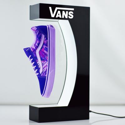 China Shoe Levitation LED Display Lighting Magnetic Levitating Shoe Floating Shoe for sale