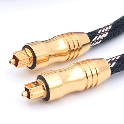 China Multimedia Gold Plated Digital Toslink Optical Audio Cable for sale