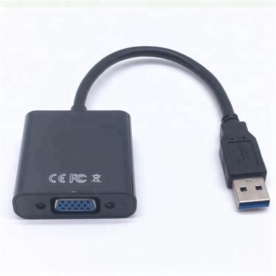 China Premium High Speed ​​Multimedia USB 3.0 To VGA Adapter for sale