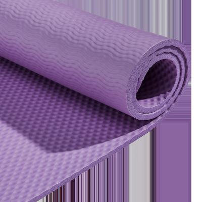 China 8mm Gym Pilates Floor Eco-Friendly Cheap High Quality Non-slip Workout Floor Washable Non Slip NBR Fitness Yoga Mat for sale