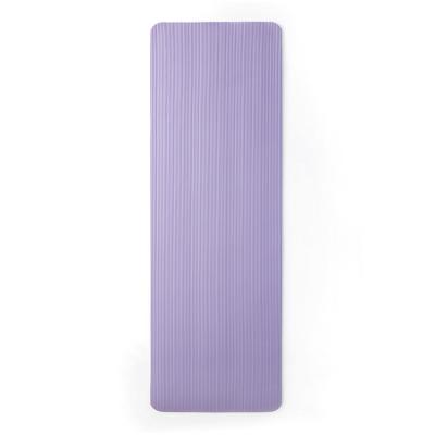 China Toub RTS 8mm Non-slip Plant Pilates nbr Exercise Fitness Yoga Mat Eco-Friendly for sale