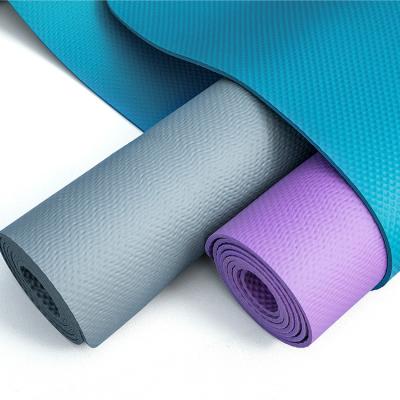 China Eco-Friendly Customized High Density Non-Slip Pilates NBR Yoga Rubber Mat for sale