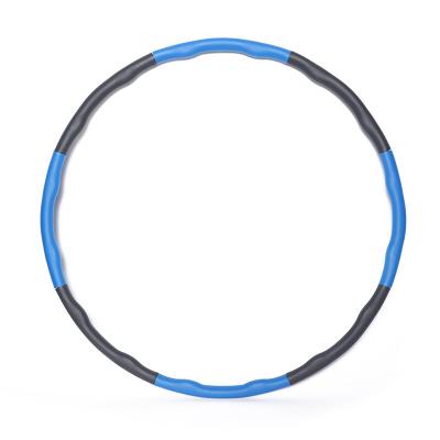 China Eco-friendly Detachable Foam Gym NBR Foam Circle Adult Fitness Weighted HU La Circle for sale