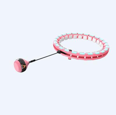 China 2021 New Style Detachable Home Bodybuilding Big Exercise HU La Smart Weighted Circle for sale