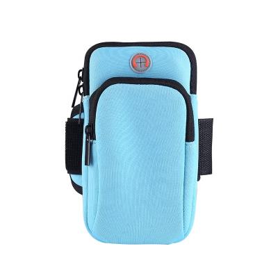 China Wholesale Free Sample Portable Running Outdoor Exercise Upgraded Neoprene Phone Holder Portable Smart Armband Package for sale