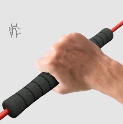 China Home Exercise Flexi Swing Stick Bar Fiberglass Flexi Bar With Vibration Portable Gym Rubber Fitness Flex Bar for sale