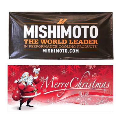 Chine Joyeux anniversaire Flex Banner, bannière faite sur commande Mesh Christmas Advertising Trumps Flags de partie de PVC à vendre