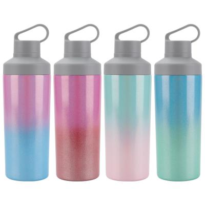 China Portable Stainless Steel Vacuum Insulated Sports Bottle Double Wall Vacuum Flasks for sale