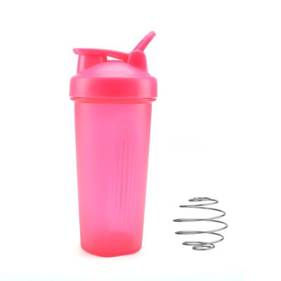 China Factory Wholesale Plastic Protein Shaker Bottle Reusable Gym Classic Water Bottle for sale