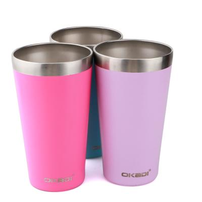 China Promotion Stainless Steel Vacuum Insulated Coffee Tumbler Office Mugs with Wide Mouth for sale