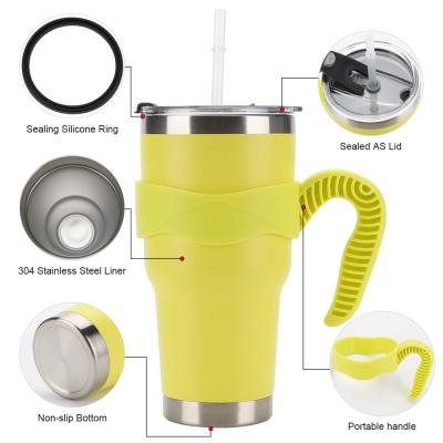 China 2022 NEW Custom tumbler 30oz Mugs Outdoor Vacuum Foam Insulated Water Cups Tumbler Travel Mug MagS STRAW Lids for sale