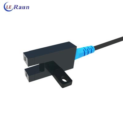 China Photoelectric Fast Response 0.3ms Limit Infrared Optical Sensor Leraun Sensor Groove 5-24VDC With Circuit Protection Transducer for sale