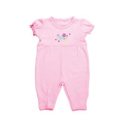 China Sleepsuit Casual Infant Girls Romper Overall Baby Summer Clothes Short Sleeve Newborn Overalls for sale