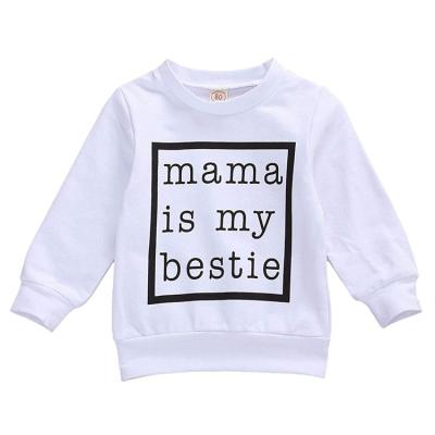 China Breathable Custom Warm Spring Crewneck Kids Long Sleeve Pullover Kids Cotton Sweatshirts Without Hood for sale