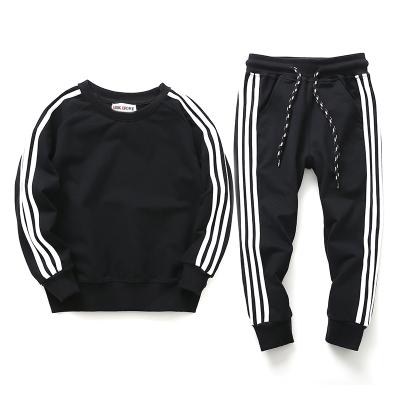 China Boys Casual Clothing Sets O-neck 3 To 12 Years Old Printed Hoodies Kids Sweatshirt Tracksuit Without Hood for sale