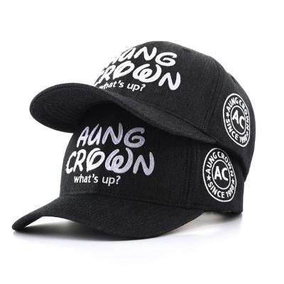 China Famous COMMON Brand Two Tone Hats Designer Hat Headwear New York Wool Acrylic Baseball Cap for sale