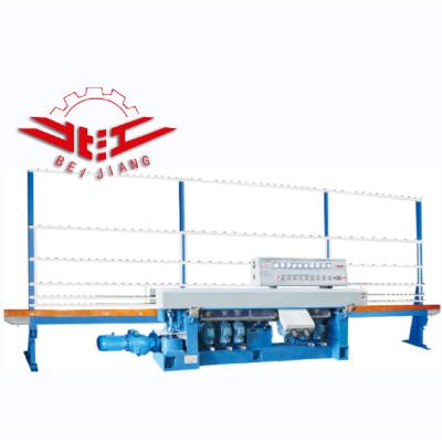 China Glass Grinding Machine 8 Motors Glass Hotels Glass Machine Single Straight Line Sharpening Grind Machine for sale