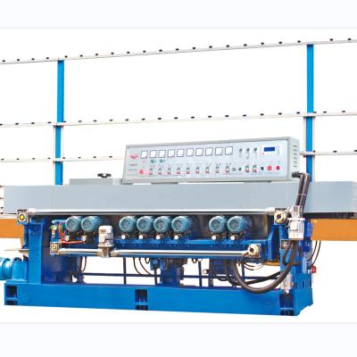 China Hotels BEIJIANG Automatic Mobile Glass Straight Edg Polishing Sharpening Beveled Glass Make Machine for sale