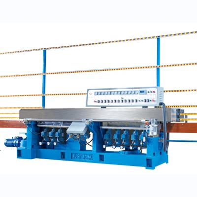 China Building Material Shop Beijiang Glass Straight Line Polishing Edger With 45 Angles / Glass Edging Machine Customized Production Semi Automatic Linecti for sale