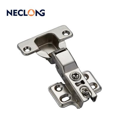 China Neclong Modern Hinge Arm Hinge 35mm Open Base Fix Furniture Hardware Soft Closing Hydraulic Cup for sale