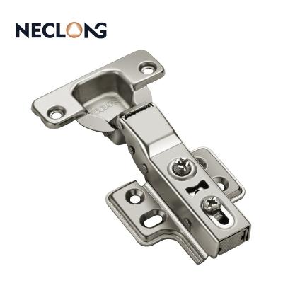 China Furniture Neclong Hinge Soft Closing Double Plated Hydraulic Clip On Cabinet Door Hinge Furniture Hardware for sale