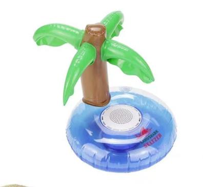 China Wireless Charger For Mobile Phone Product Cheap Palm Product Portable Waterproof Inflatable Bluetooth Speaker Floating Radio Speaker For Swimming Pool for sale